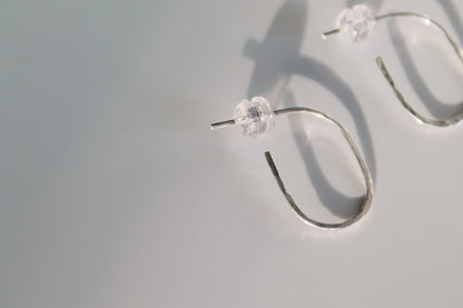 Darby Mini Hammered Hoops