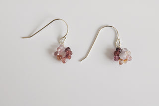 Pink Spinel Gradient Earrings