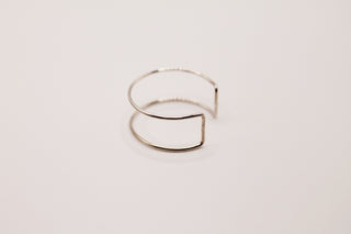 Willow Adjustable Double Bar Ring